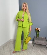 Брючный костюм лен  ACHK-1958A750