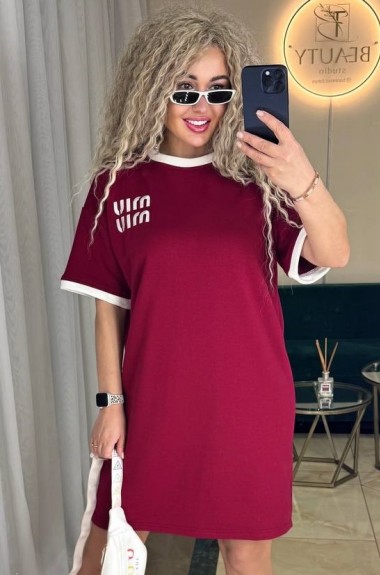 Спортивное платье футболка DN-241A550 Спортивное платье футболка DN-241A550