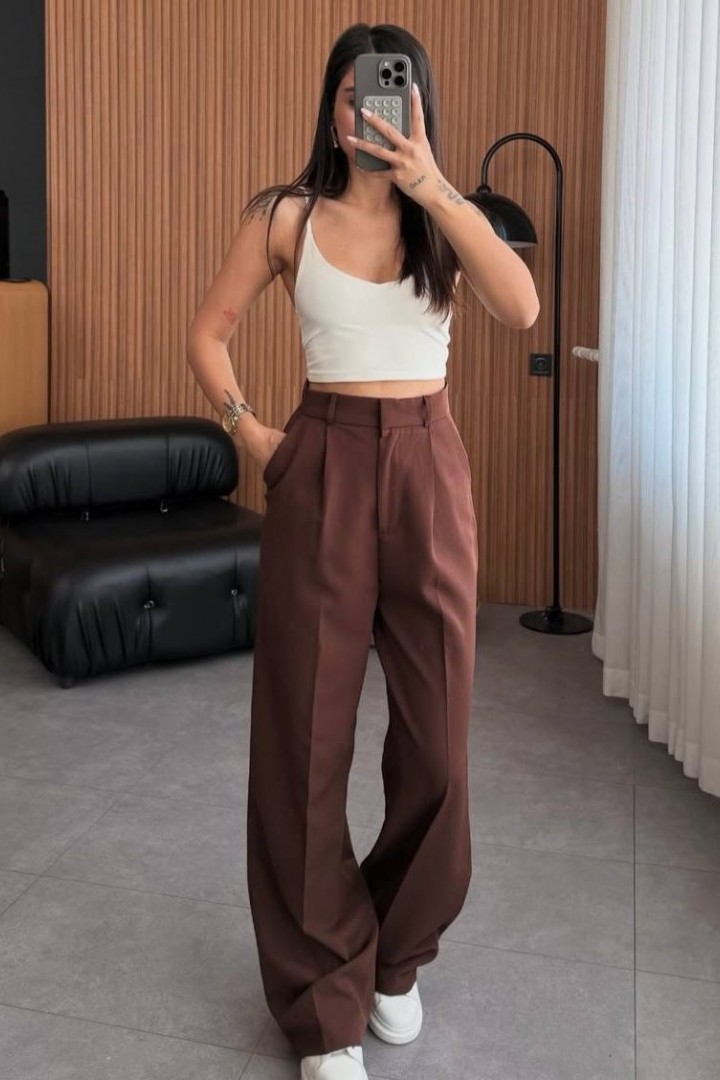 Прямые классические брюки DMP-A7109A320