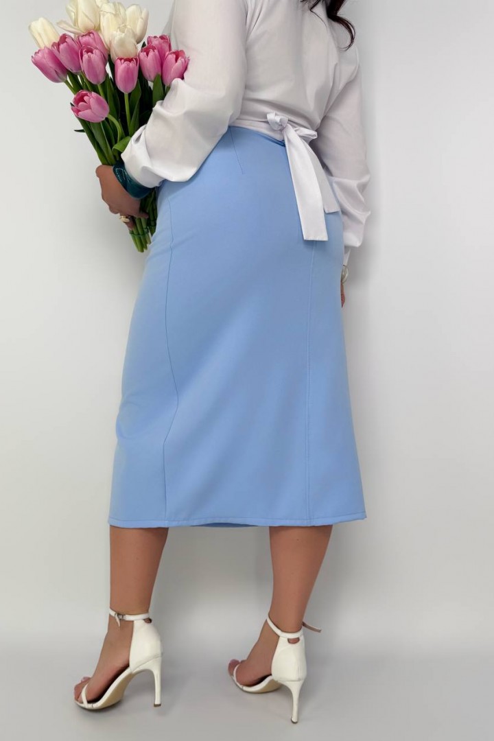 Женская юбка с разрезом спереди DV-AR5531A430