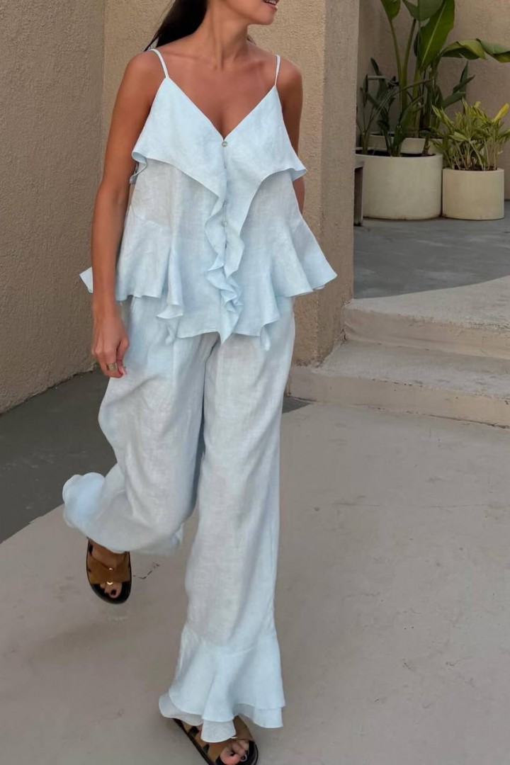 Легкий костюм штани + кофтинка ANM-442A800