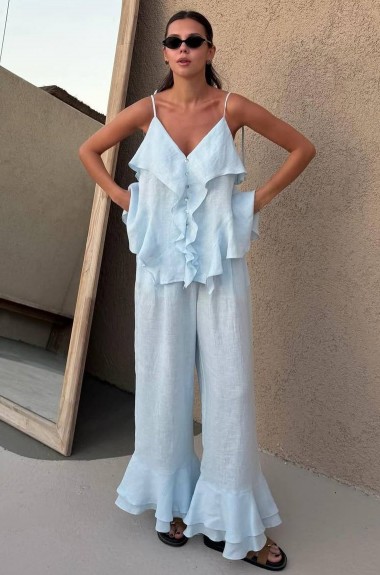 Легкий костюм брюки + кофточка ANM-442A800 Легкий костюм брюки + кофточка ANM-442A800