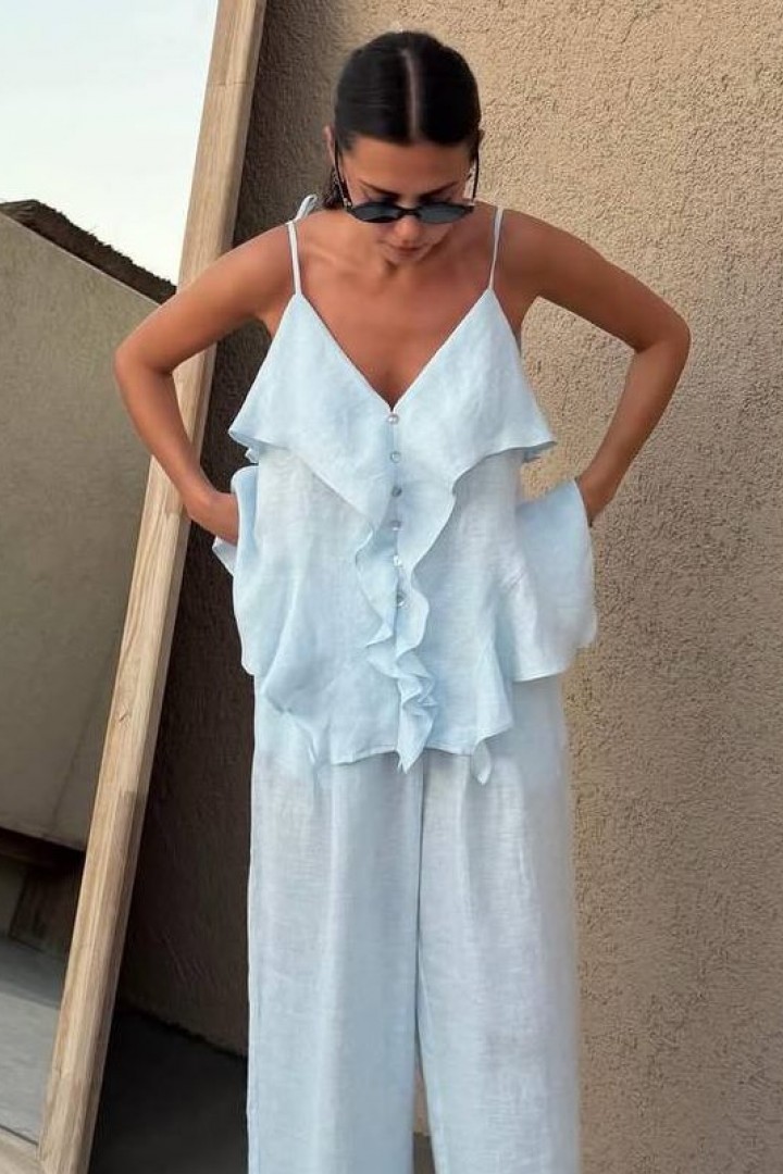 Легкий костюм штани + кофтинка ANM-442A800