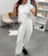 Велюровые брюки с лампасами DMP-A7179A380