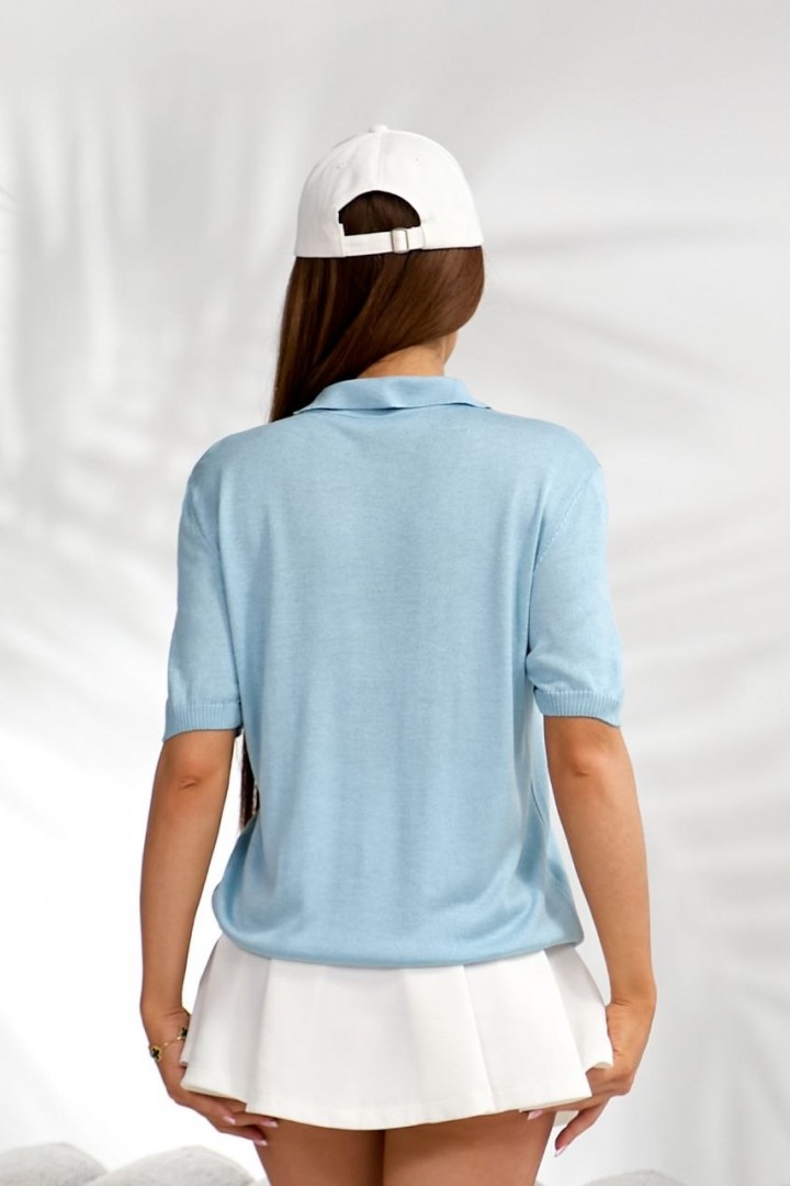 Футболка поло на пуговицах IB-1153A440