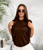 Футболка поло на пуговицах IB-1153A440