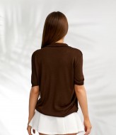 Футболка поло на пуговицах IB-1153A440