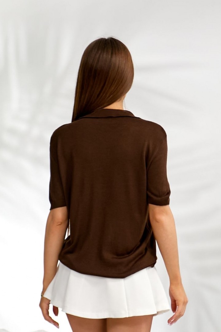 Футболка поло на пуговицах IB-1153A440