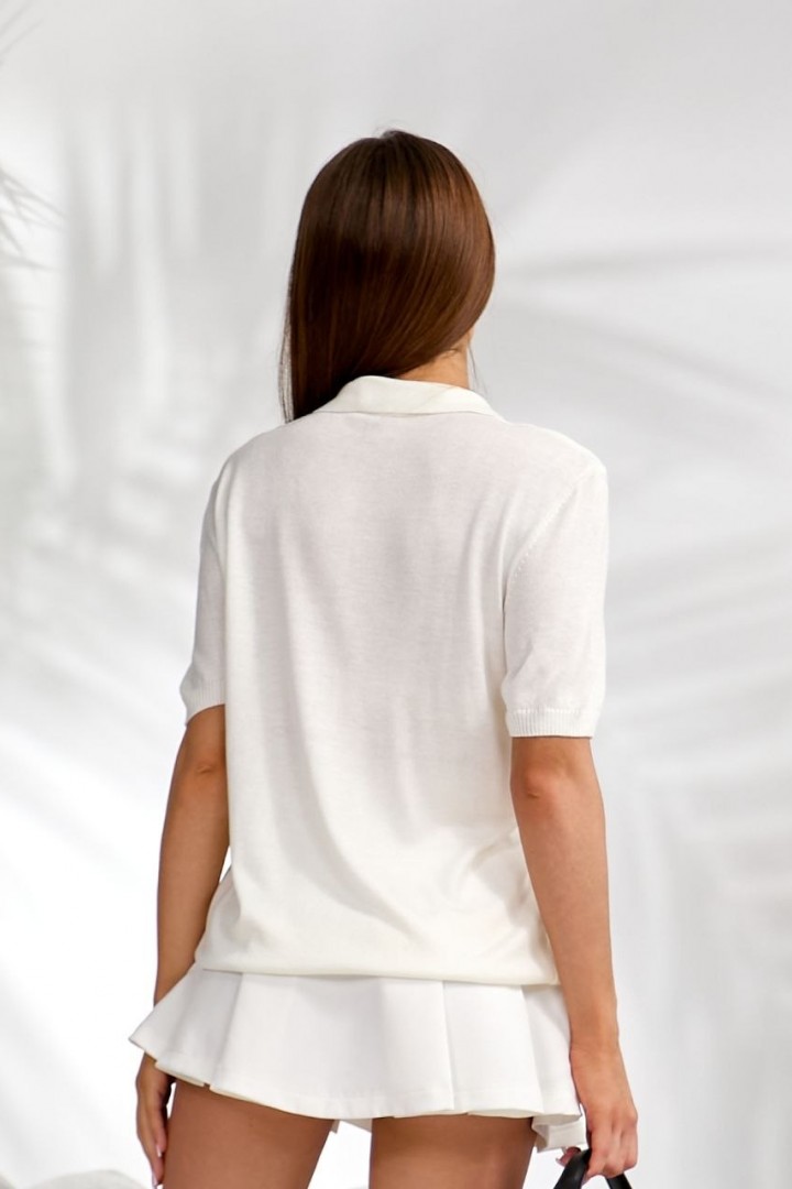 Футболка поло на пуговицах IB-1153A440