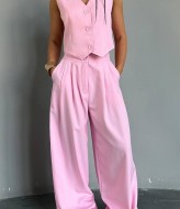 Костюм двійка жилет і широкі штани палаццо EVD-407A599