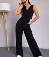 Костюм двійка жилет і широкі штани палаццо EVD-407A599