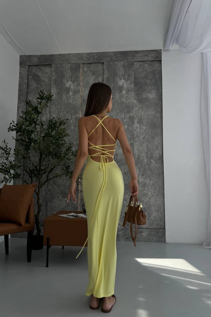 Літня сукня з відкритою спиною ELZ-555A450