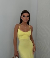 Літня сукня з відкритою спиною ELZ-555A450