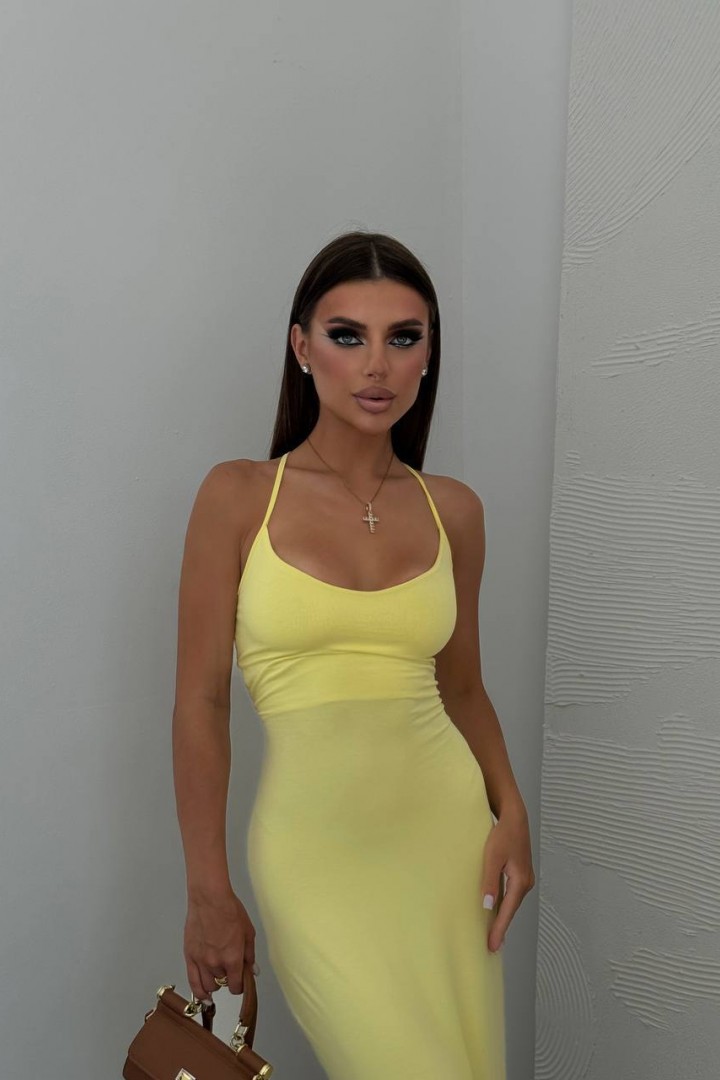 Літня сукня з відкритою спиною ELZ-555A450