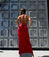 Літня сукня з відкритою спиною ELZ-555A450