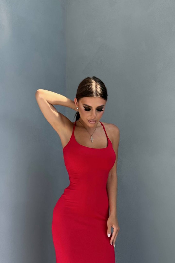 Літня сукня з відкритою спиною ELZ-555A450