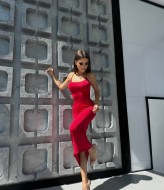 Літня сукня з відкритою спиною ELZ-555A450