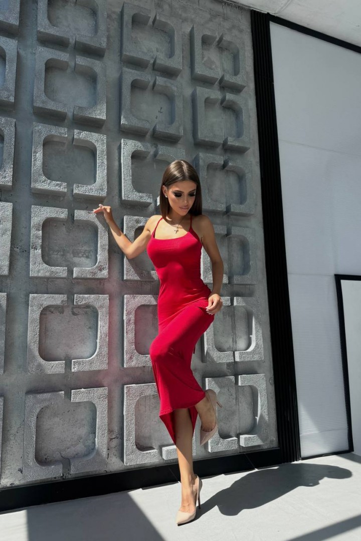 Літня сукня з відкритою спиною ELZ-555A450