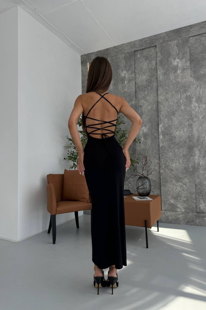 Літня сукня з відкритою спиною ELZ-555A450