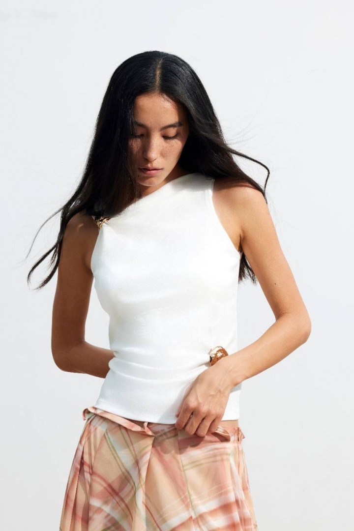 Блузка без рукавов ASP-2186A450