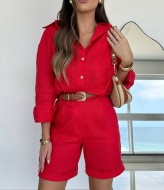 Лёгкий костюм шорты и рубашка KC-0479A650