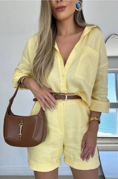 Лёгкий костюм шорты и рубашка KC-0479A650