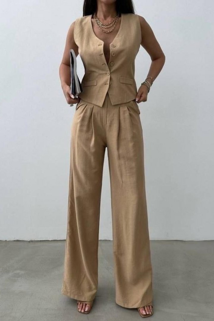 Костюм двойка брюки и жилетка KC-3270A650