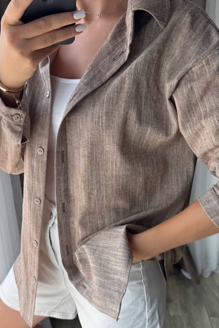 Сорочка прямого вільного крою KG-119A580