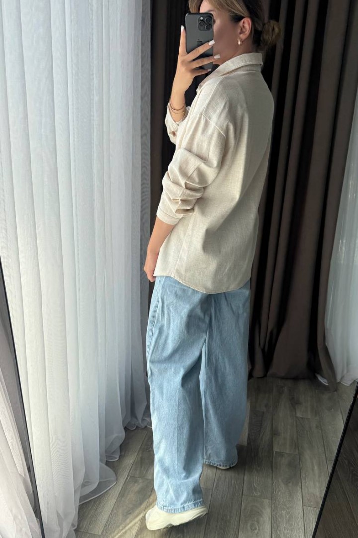 Сорочка прямого вільного крою KG-119A580