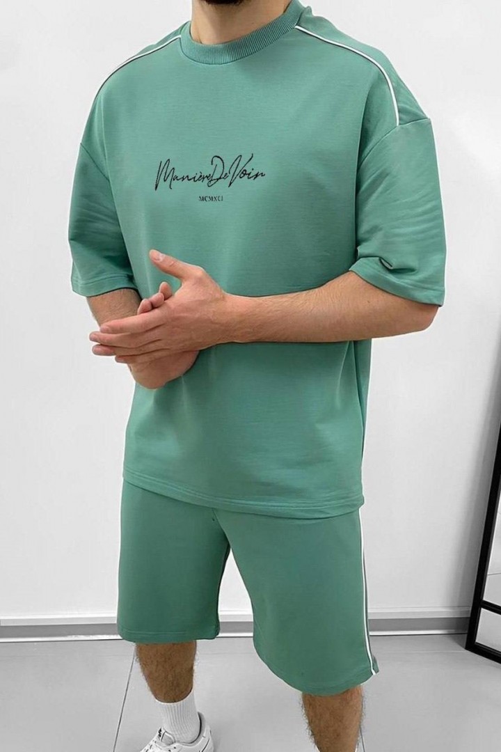 Костюм мужской футболка и шорты KUT-1700A550