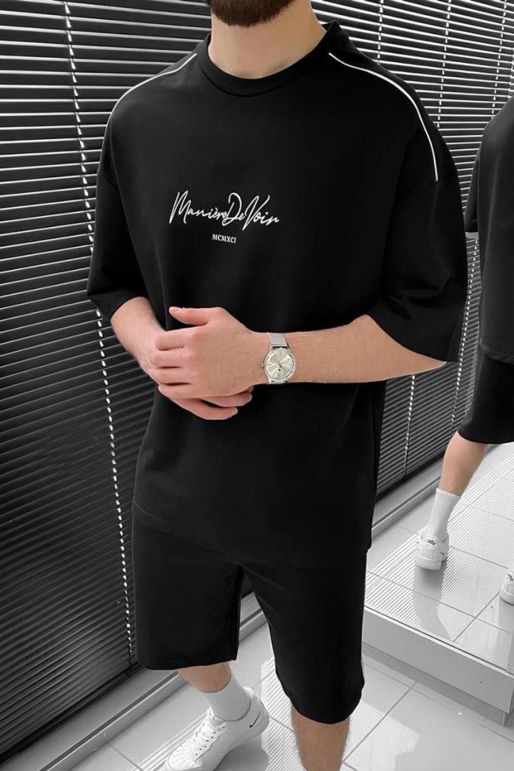 Костюм мужской футболка и шорты KUT-1700A550