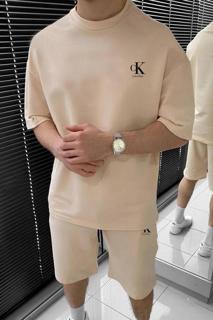 Костюм мужской футболка и шорты KUT-1731A550