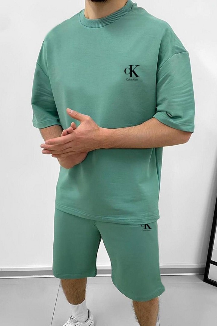 Костюм мужской футболка и шорты KUT-1731A550