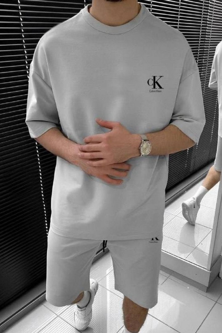 Костюм мужской футболка и шорты KUT-1731A550