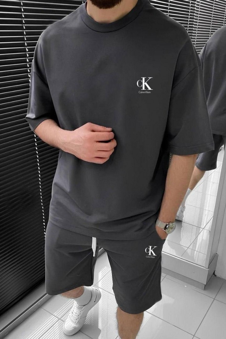 Костюм мужской футболка и шорты KUT-1731A550