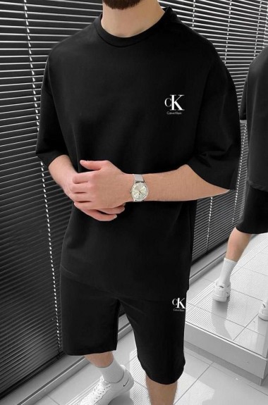 Костюм мужской футболка и шорты KUT-1731A550