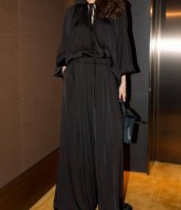 Шелковый брючный костюм LOU-1348A920