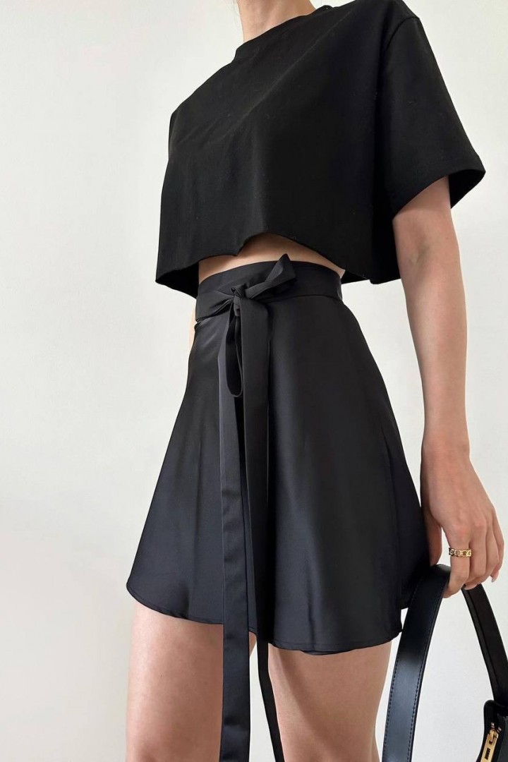 Юбка мини на запах LK-249A280