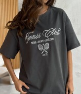 Футболка вільного крою з накатом MIK-1593A199