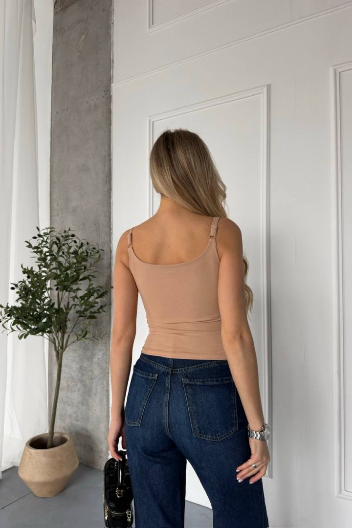 Майка на регулируемых бретелях MIK-1728A260