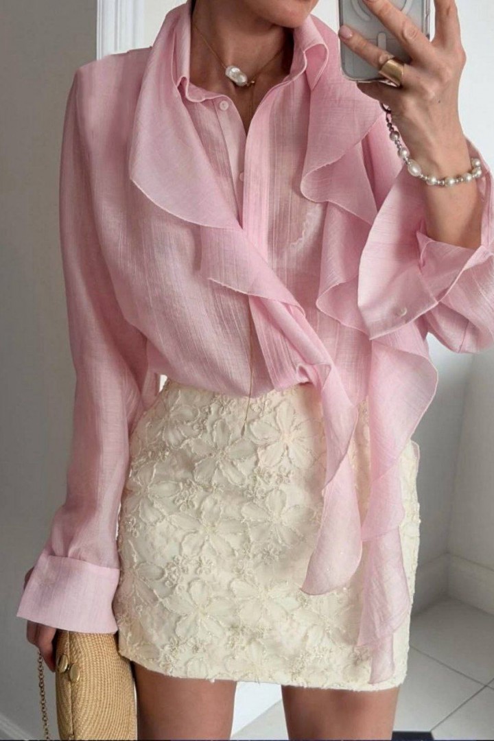 Нежная блуза из тенсела MIY-1087A550