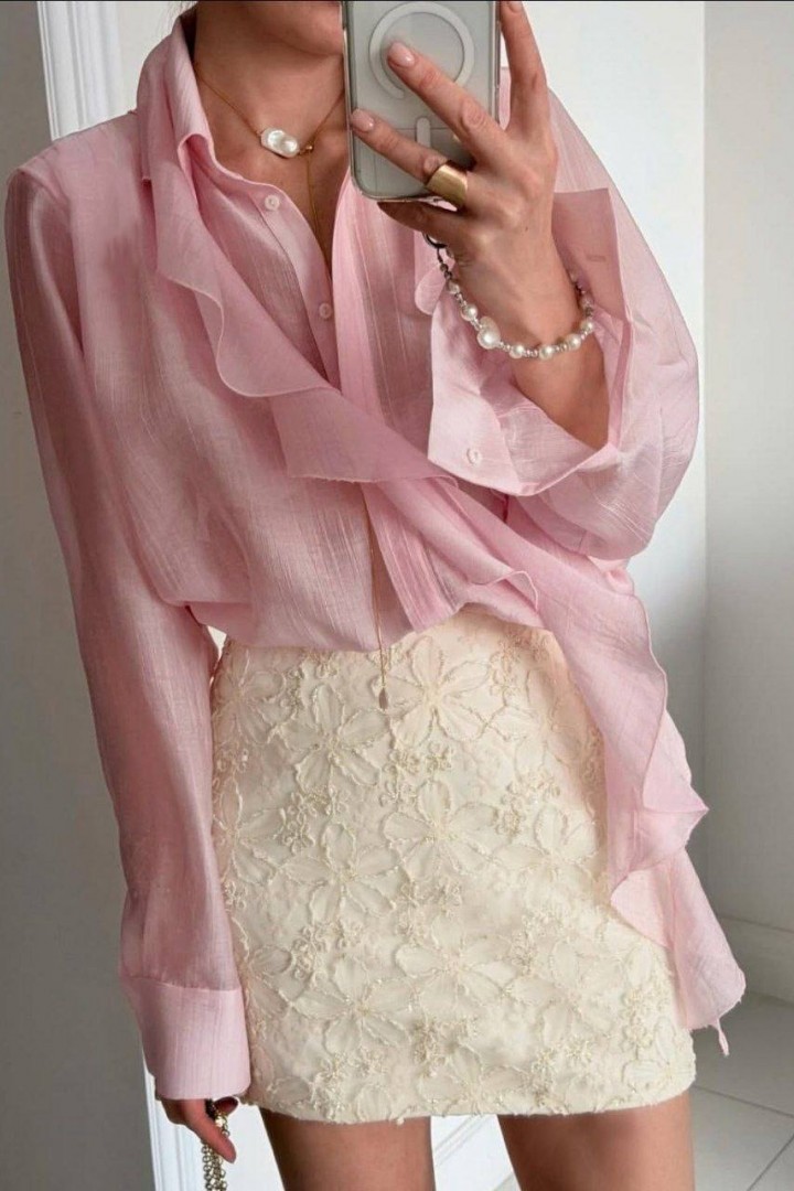 Нежная блуза из тенсела MIY-1087A550