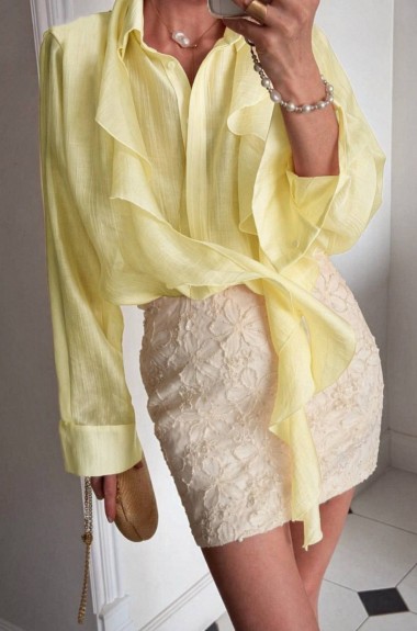 Нежная блуза из тенсела MIY-1087A550