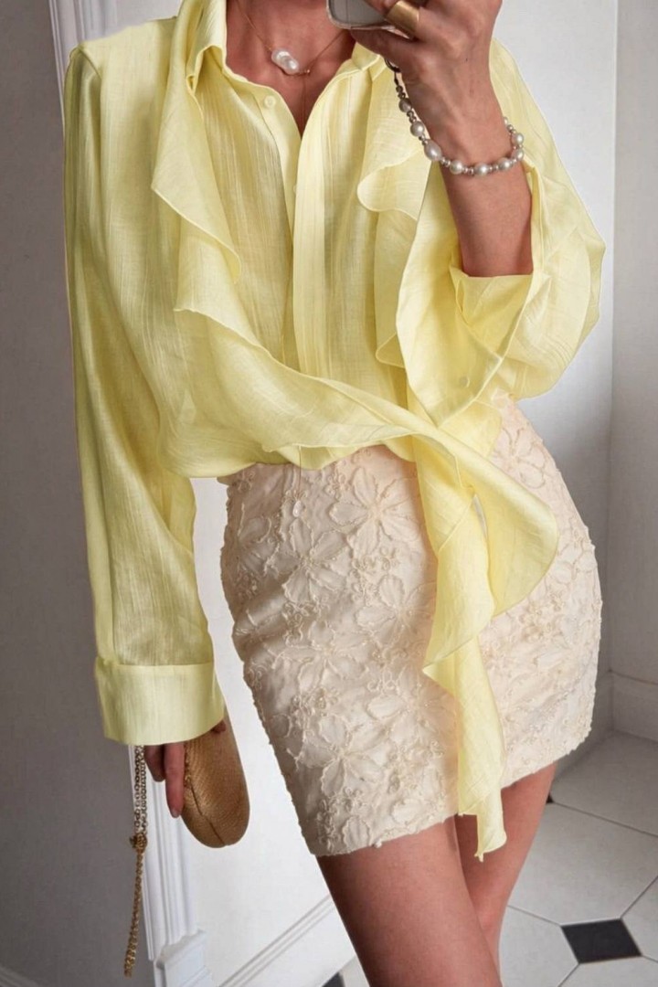 Нежная блуза из тенсела MIY-1087A550