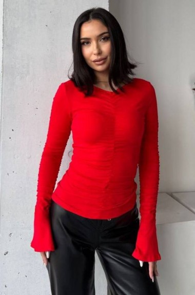 Облегающий лонгслив MIK-1737A350 Облегающий лонгслив MIK-1737A350