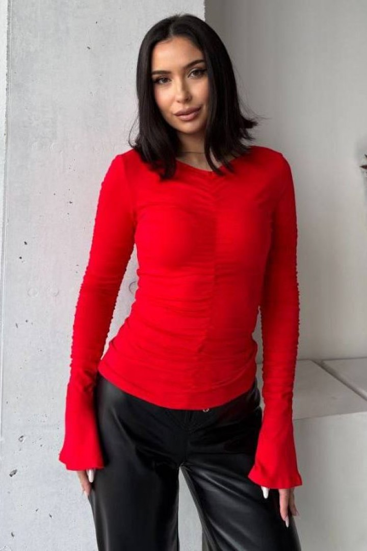 Облегающий лонгслив MIK-1737A350