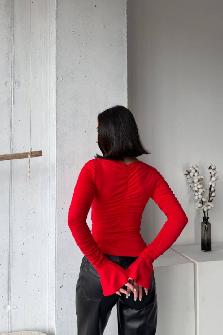 Облегающий лонгслив MIK-1737A350