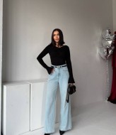 Облегающий лонгслив MIK-1737A350