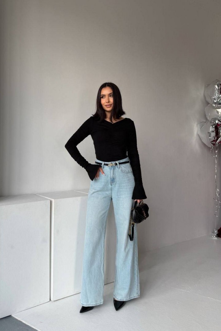 Облегающий лонгслив MIK-1737A350