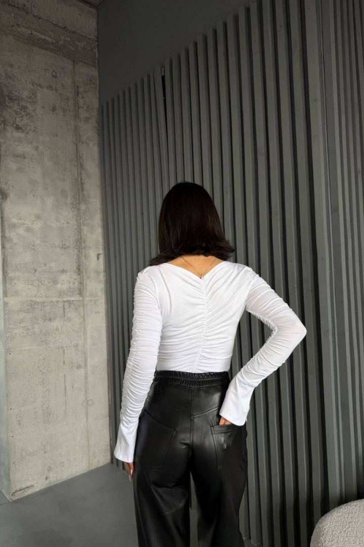 Облегающий лонгслив MIK-1737A350